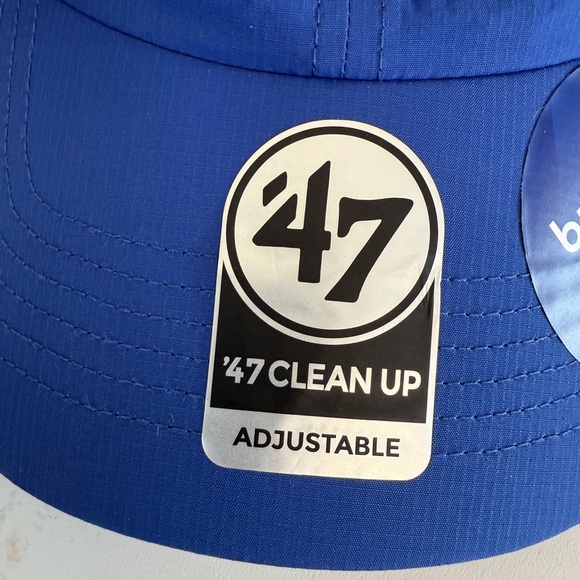 Los Angeles LA Rams Dad Hat Baseball Cap NFL 47 Brand Clean Up Strapback Blue - Picture 5 of 8